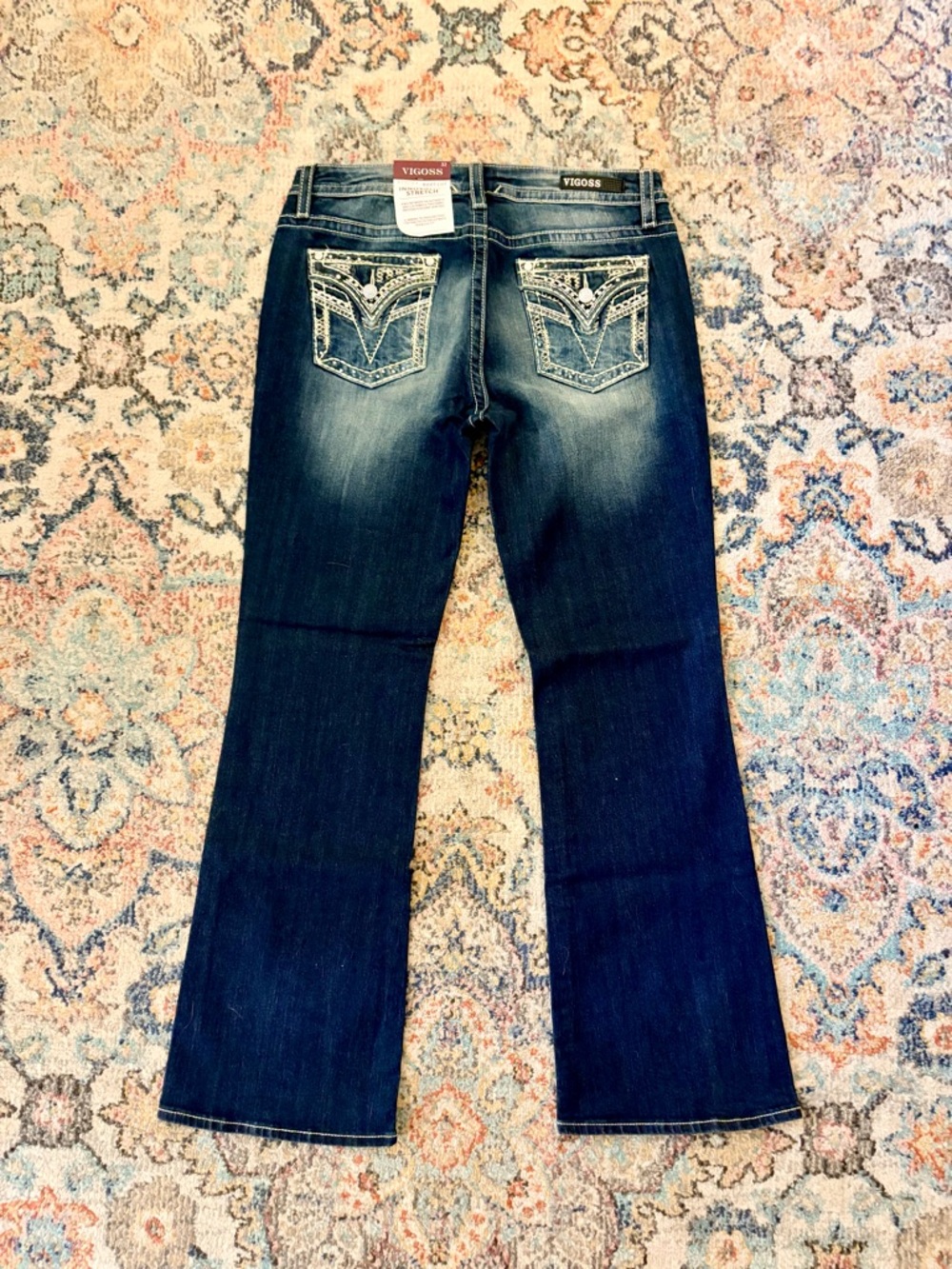 Vigoss Women's Kendra Bootcut Jeans Size 32 NWT